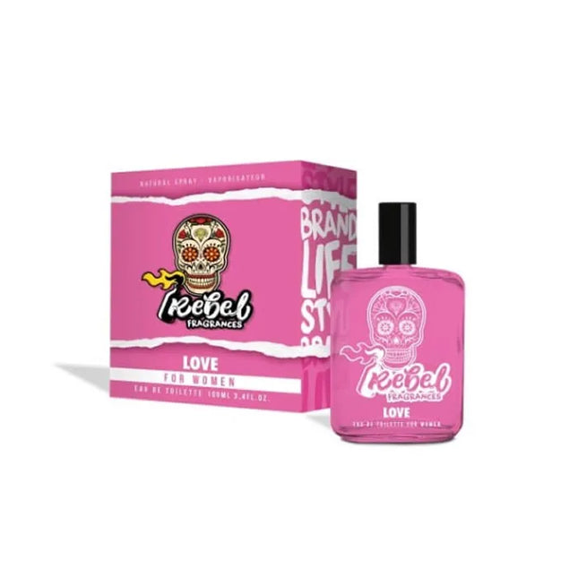 Rebel Love Women – Eau de Toilette for Men, 100 ml