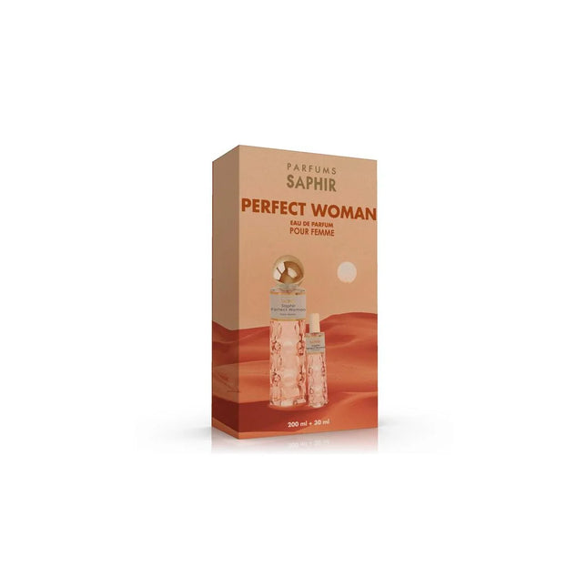 Saphir Perfect Woman – Eau de Parfum for Women Spray 200 ml 30 ml Sets