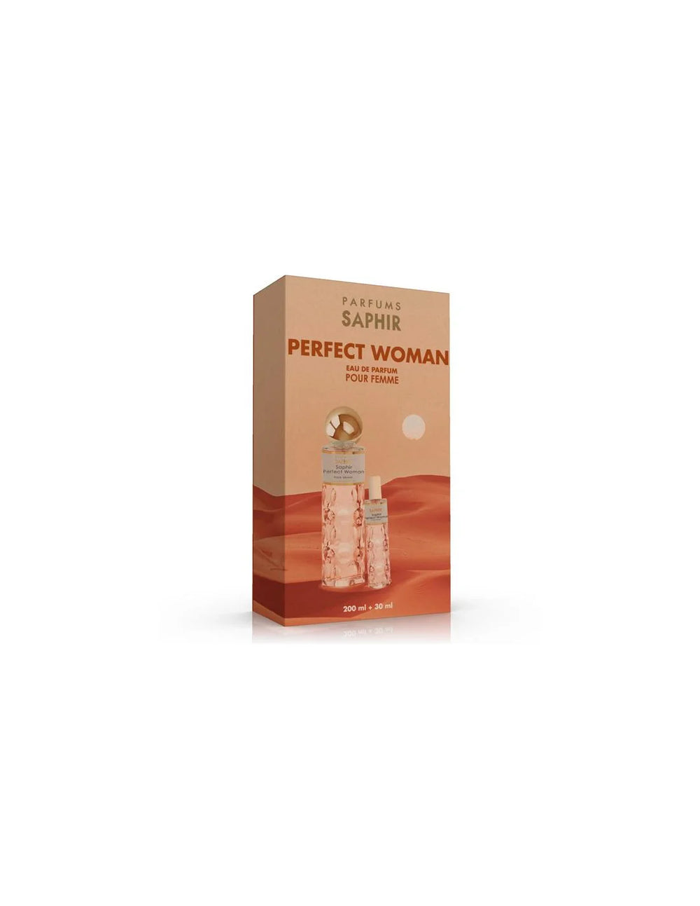 Saphir Perfect Woman – Eau de Parfum for Women Spray 200 ml 30 ml Sets