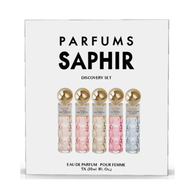 Saphir Discovery Set 5 Pzas for Women, 30 ml