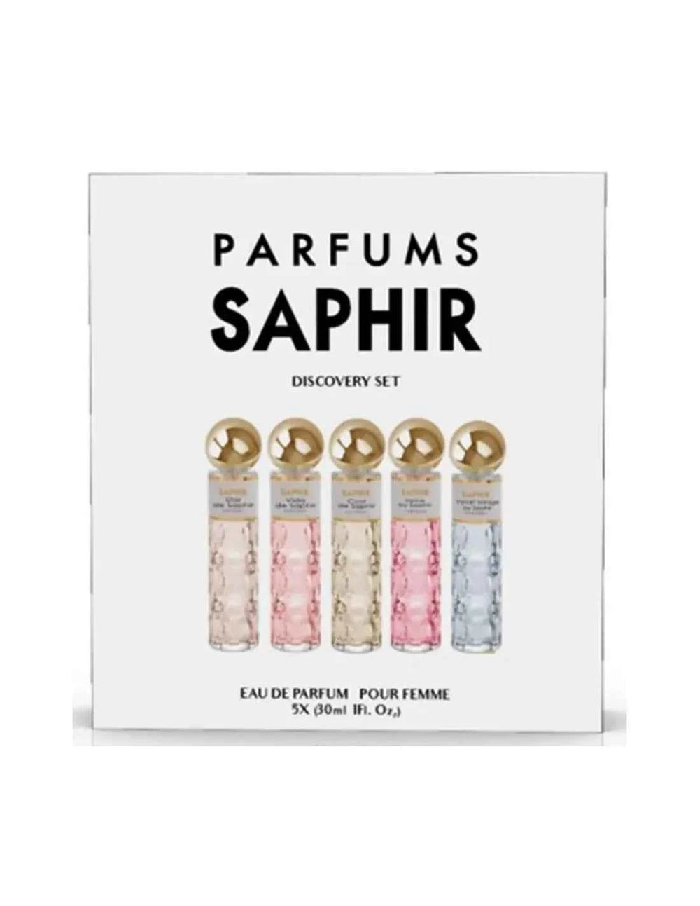 Saphir Discovery Set 5 Pzas for Women, 30 ml