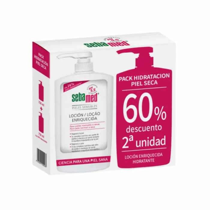 Sebamed Enriched – Lotion for Normal or Dry Skin Unisex, 2x750 ml