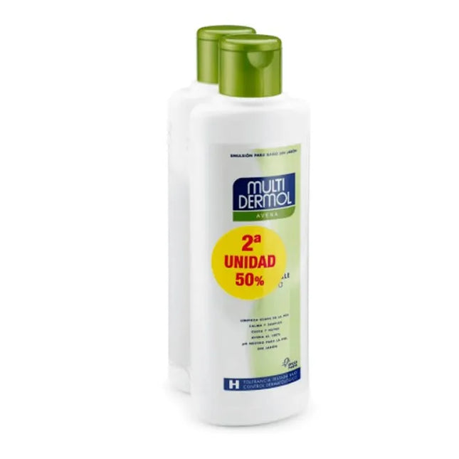 Multidermol Oatmeal Sensitive Skin Bath – Gel, 2x750 ml