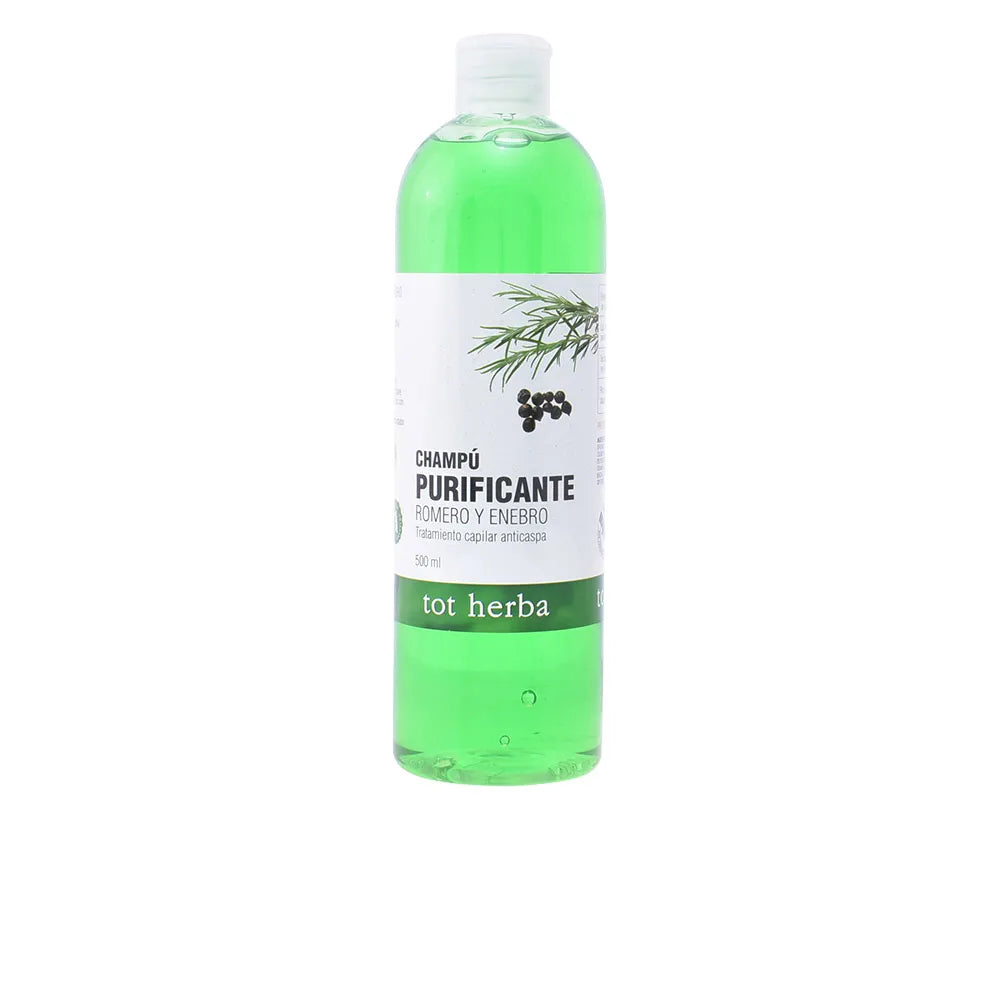TOT Herba Purifying – Shampoo Romero And Juniper Unisex, 500 ml