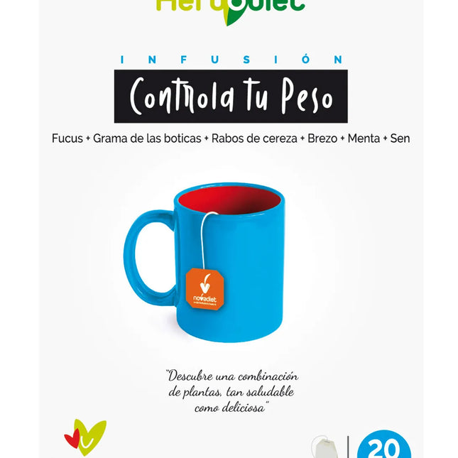 Novadiet Herbo Controla Tu Peso 20 Fil