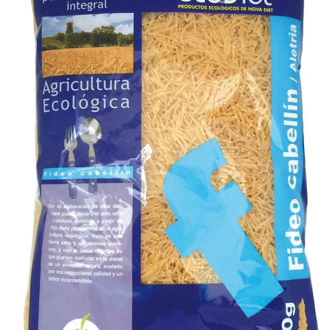 Novadiet Fideos Cabellin Integrales Ecodiet, 500 g