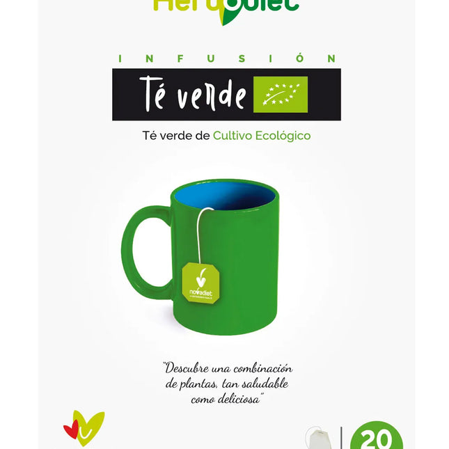 Novadiet Infu Te Verde Ecodiet 20 Filtros