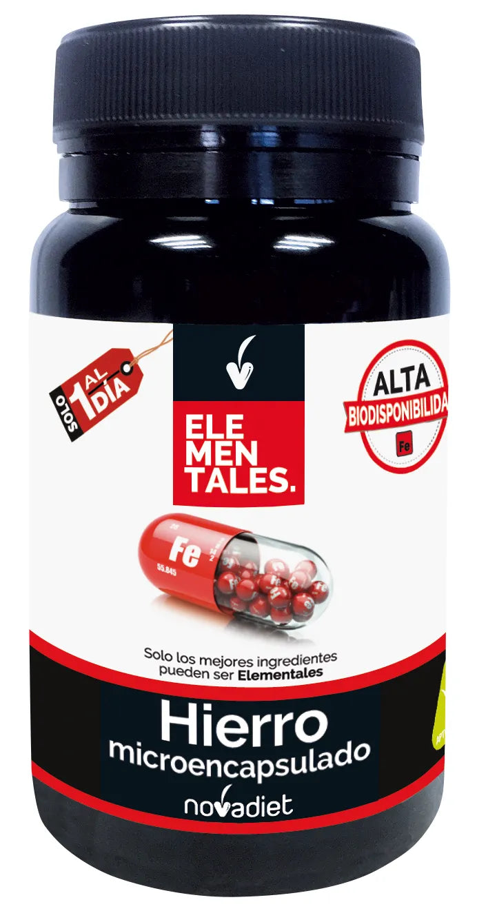 Novadiet Hierro Microencapsulado 30 Vcaps