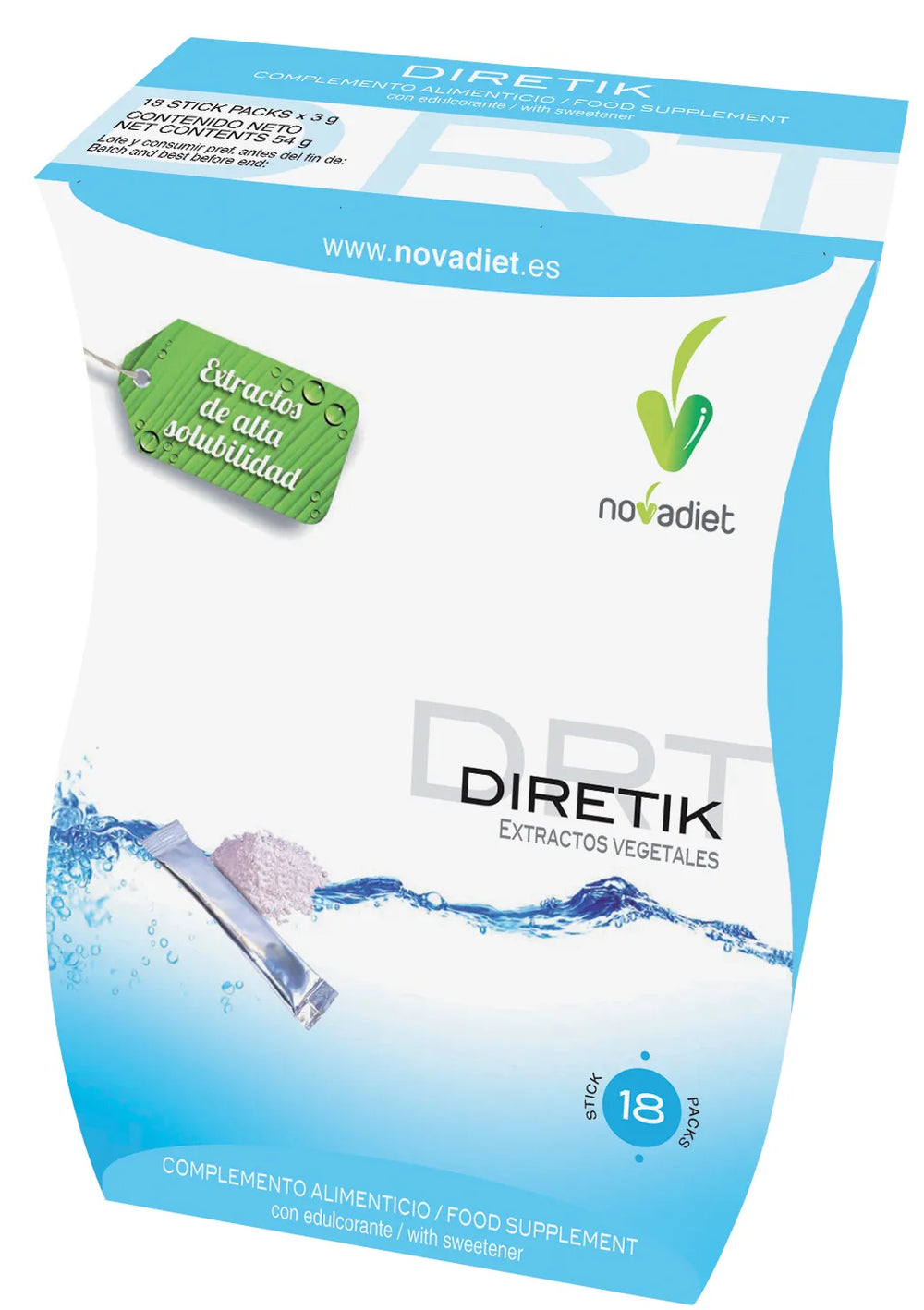 Novadiet Diretik 3 g X 18 Sticks
