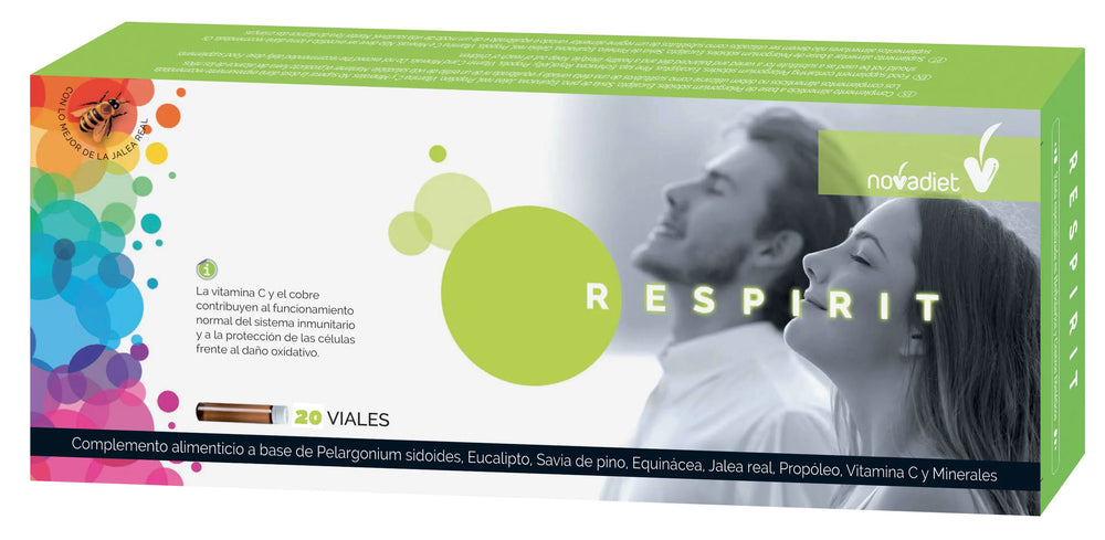 Novadiet Respirit 20 Viales 20 Viales, 10 ml