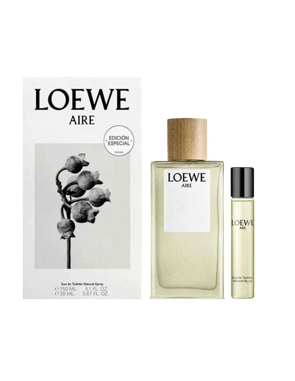Set Aire Loewe – Eau de Toilette for Women 150 ml Mini, 20 ml