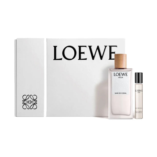 Set Agua Loewe Mar De Coral – Eau de Toilette for Women 150 ml Mini, 20 ml