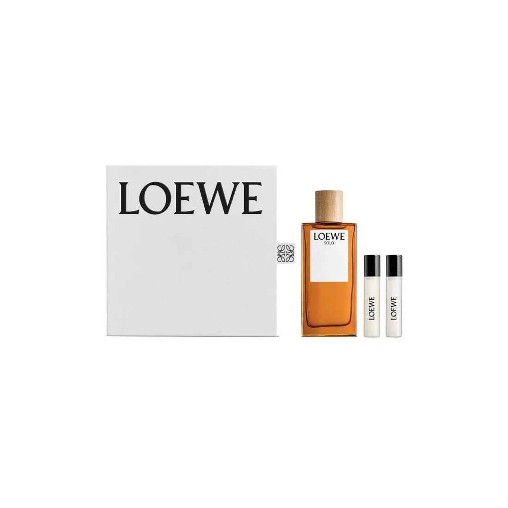 Loewe Set Solo – Eau de Toilette for Men 100 ml Eau de Toilette 10 ml Solo Elixir, 10 ml