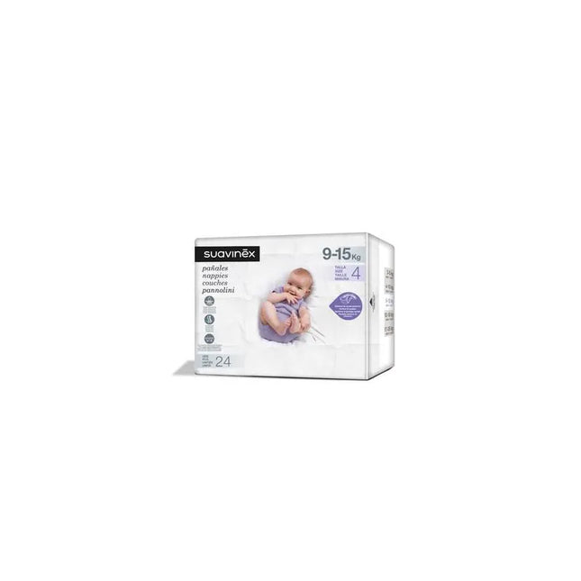 Suavinex Pañales 9-15 kg 24 Uds Talla 4
