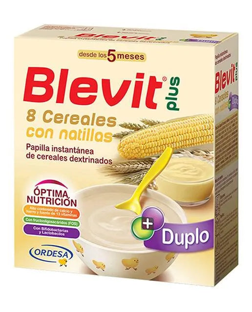 Ordesa Blevit™ 8 Cereales Con Natillas, 600 g