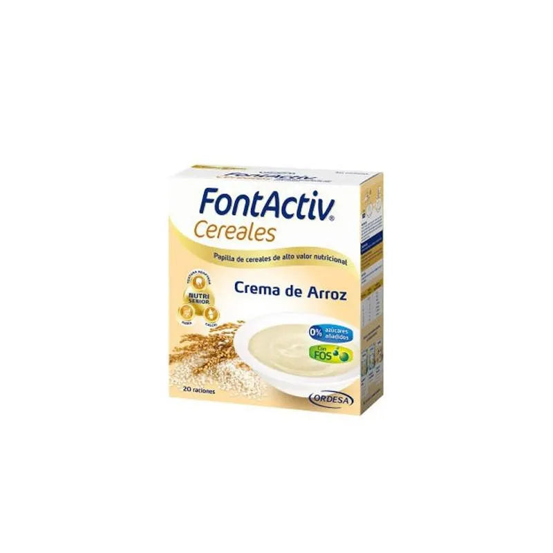 Ordesa Fontactiv Cereal Rice – Cream, 600 g