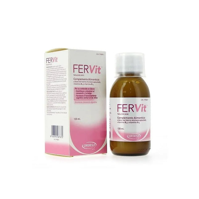Ordesa Fervit Oral Solution, 120 ml
