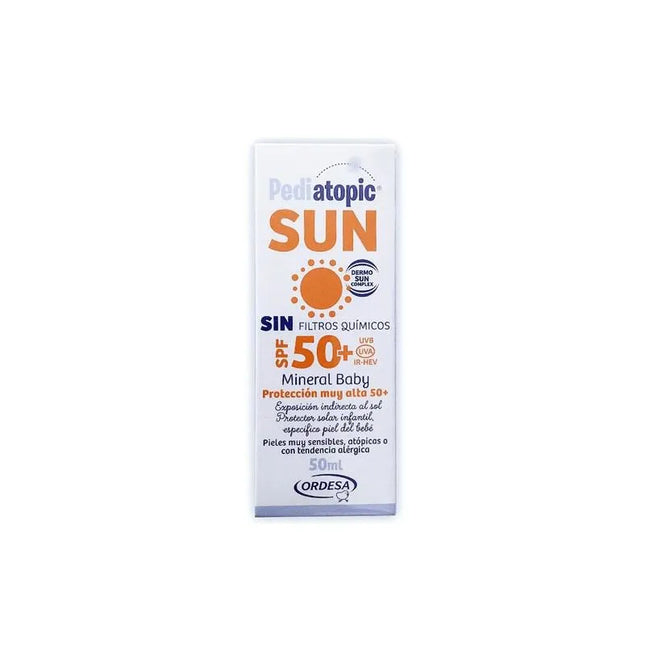 Ordesa Pediatopic Sun Mineral Baby Spf50 Sin Filtros Químicos, 50 ml