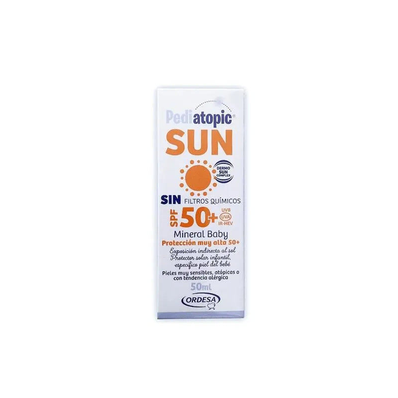 Ordesa Pediatopic Sun Mineral Baby Spf50 Sin Filtros Químicos, 50 ml