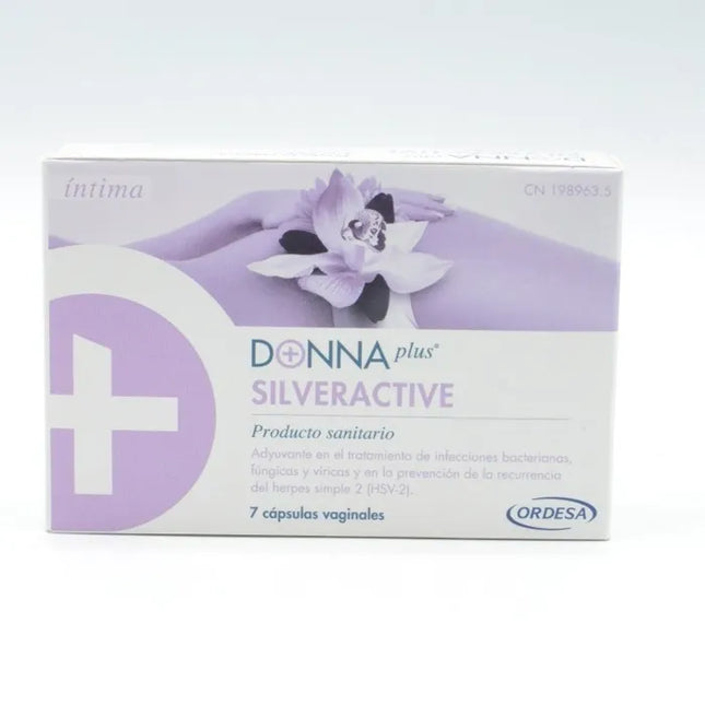 Donna PLUS DonnaPlus Silveractive 7 Vaginal Capsules