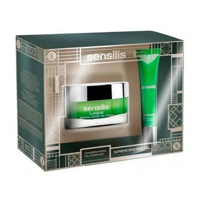 Ortopedia Sensilis Supreme Renewal Detox Gift Set Day – Cream 50 ml + Eye Contour Unisex, 15 ml