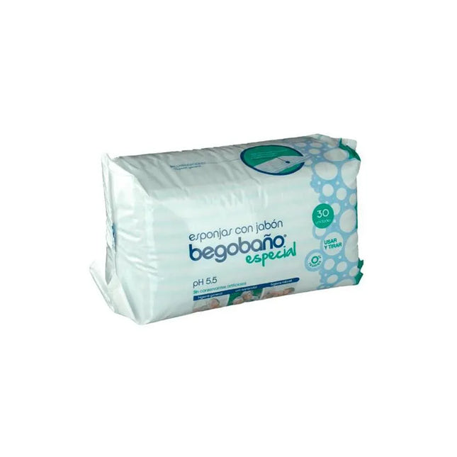 Jahisil Begobaño Soapy Sponge, 30 Units