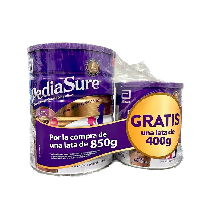 Pediasure Chocolate 850 g+Pediasure Chocolate, 400 g