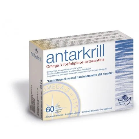 Bioserum Antarkrill Omega 3, 60 Perlas Unisex