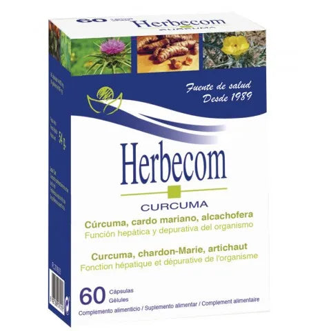 Bioserum Herbecom Curcuma 60 Caps Unisex
