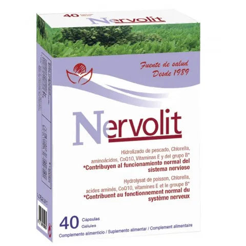 Bioserum Nervolit 40 Caps Unisex