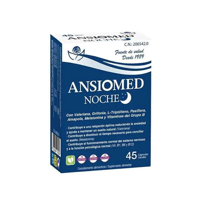 Bioserum Ansiomed Night Unisex, 45 capsules