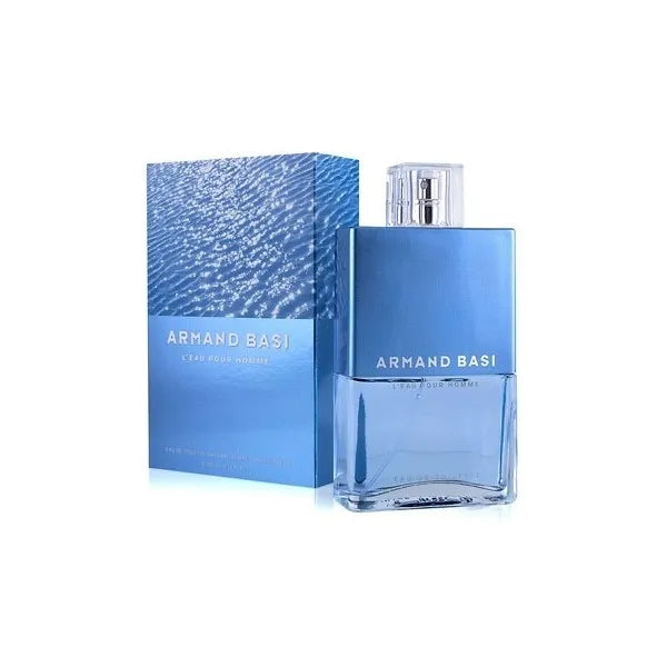 Armand BASI L'eau Pour Homme – Eau de Toilette for Men Spray, 125 ml