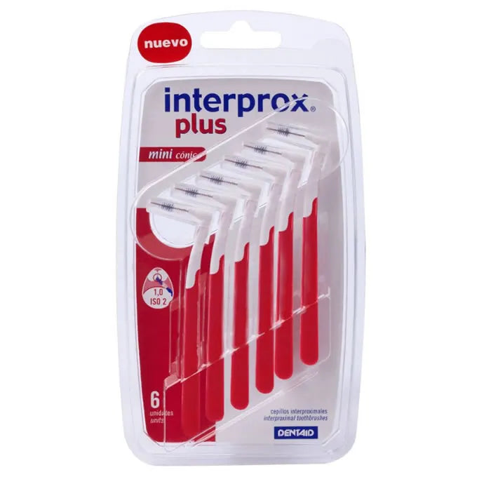 Interprox Dental Interproximal Plus Mini Conic Shape, 6 Units
