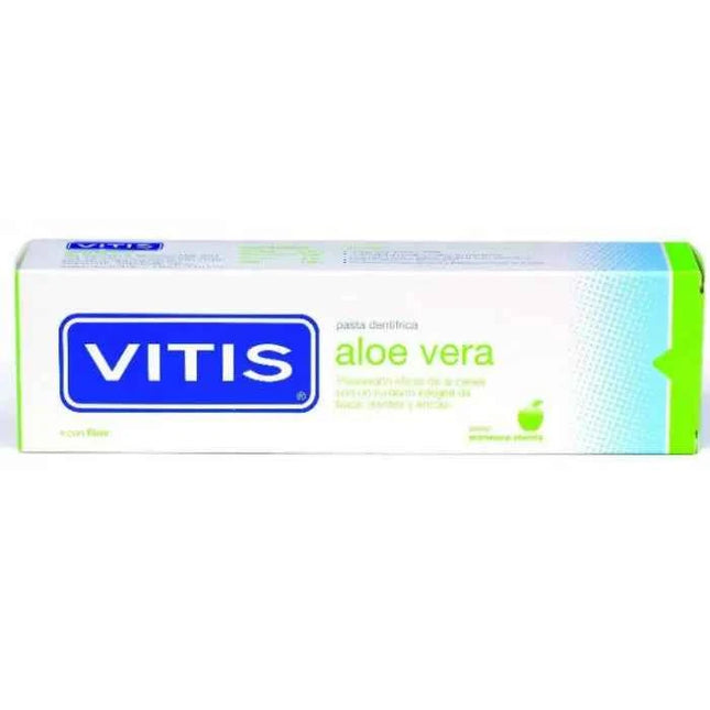 Vitis Vits Aloe Vera Toothpaste Mint Apple Flavour, 125 ml