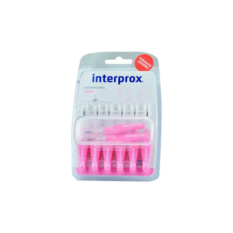 Vitis Interprox Cepillo Nano Recto Formato Ahorro, 14 Units