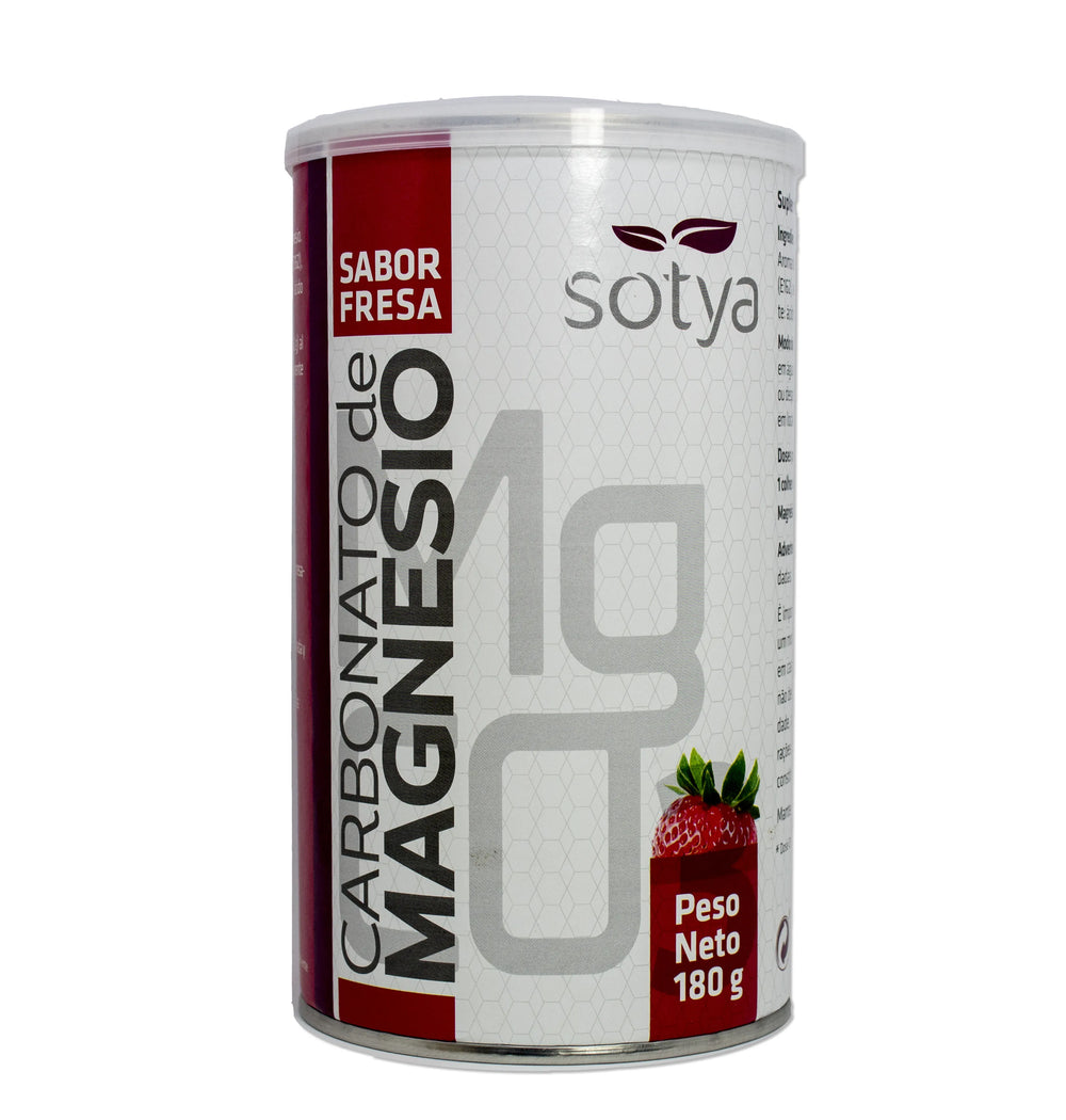 Sotya Carbonato De Magnesio Fresa, 180 g