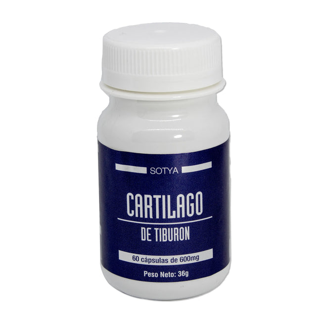 Sotya Cartilago Tiburon 60 Cap De 600 Mg