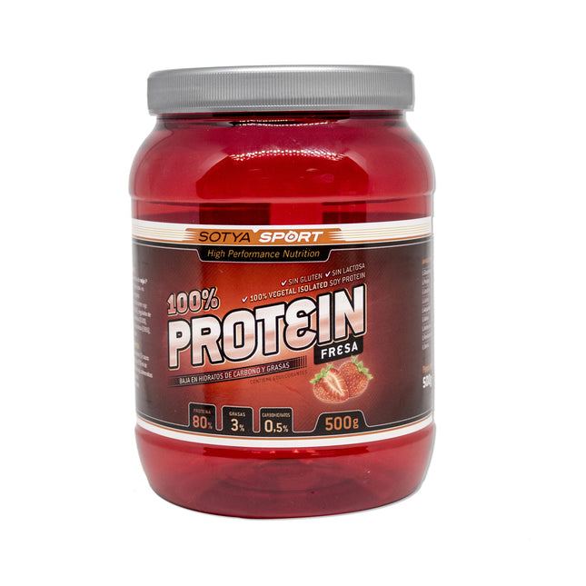 Sotya Proteina Soja 100 Fresa, 500 g
