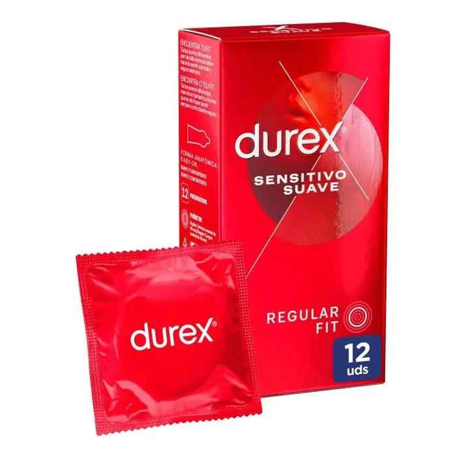 Durex Sensitive Soft, 12 Units