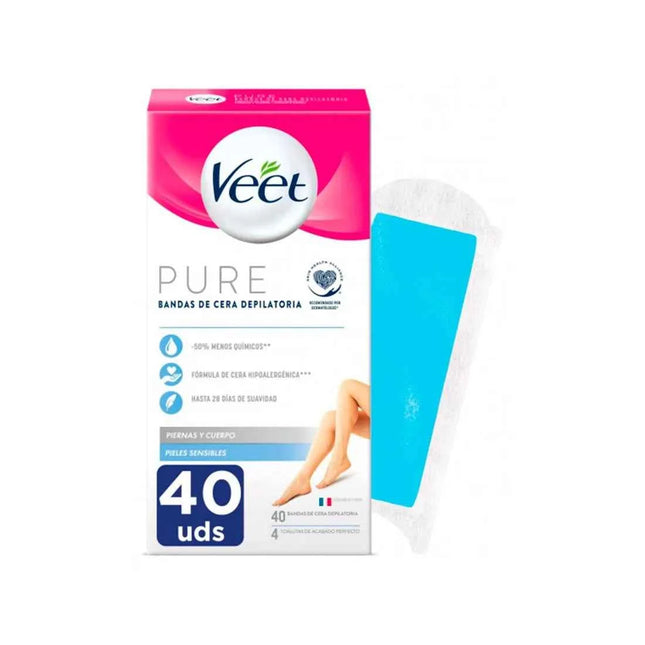 VEET C Fria 40 H Pure Piel Sensible Unisex