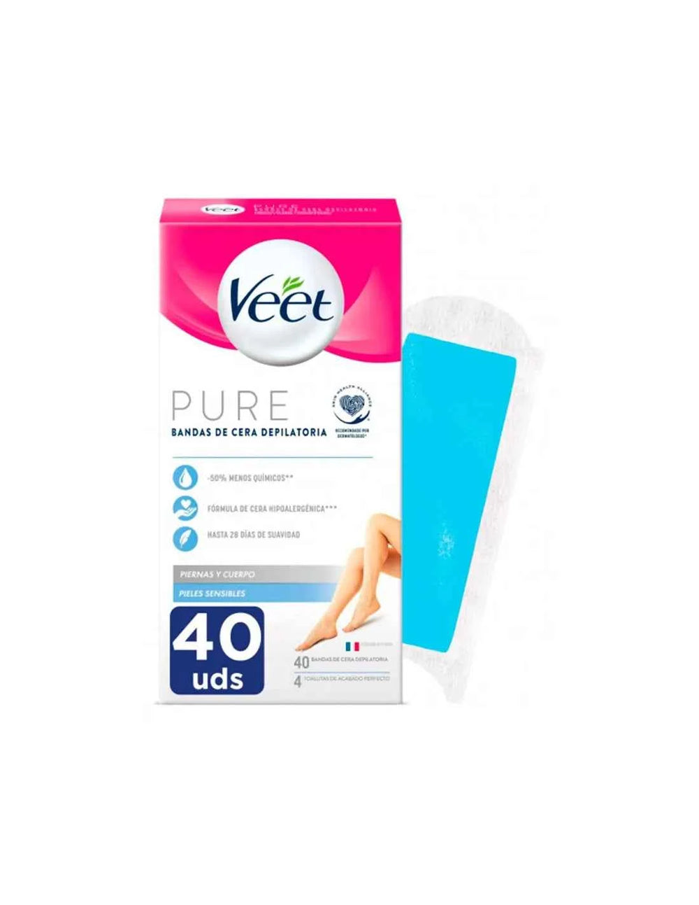 VEET C Fria 40 H Pure Piel Sensible Unisex