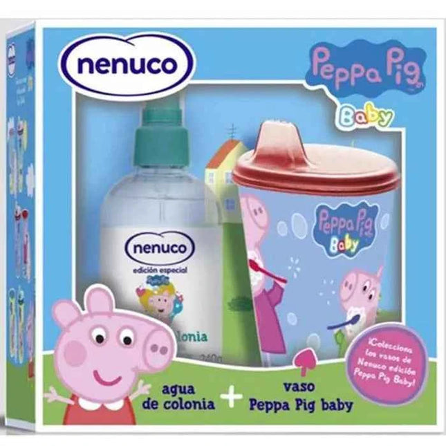 Nenuco Peppa Pig – Eau de Cologne Unisex Spray 240 ml, Set 2 Pieces