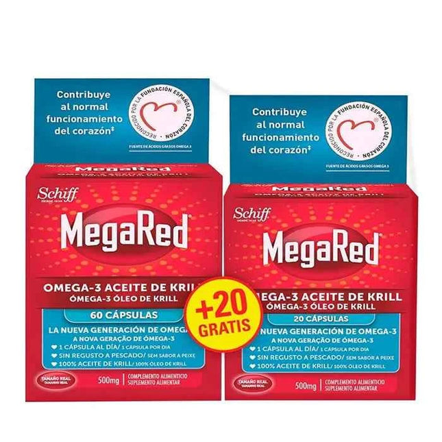 Megared 500mg, 80 capsules