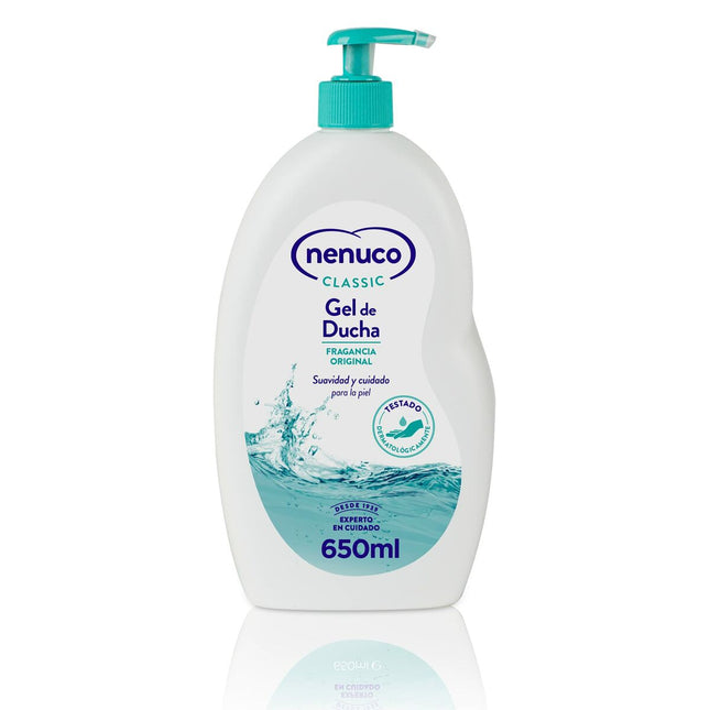 Nenuco Classic – Gel De Ducha Fragancia Original Unisex, 650 ml