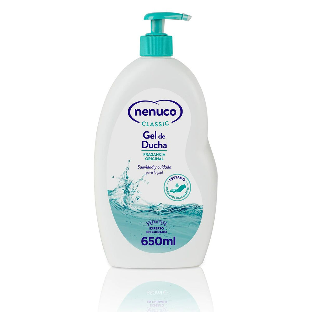Nenuco Classic – Gel De Ducha Fragancia Original Unisex, 650 ml