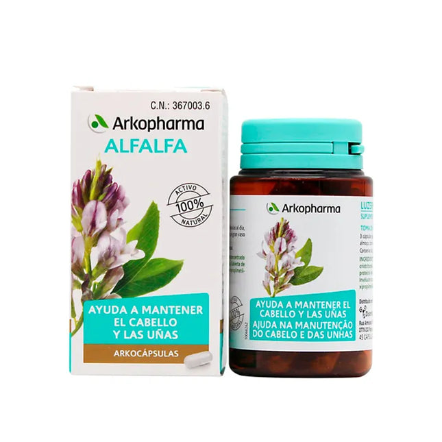 Arkopharma Arkocápsulas Alfalfa 310mg, 45 capsules