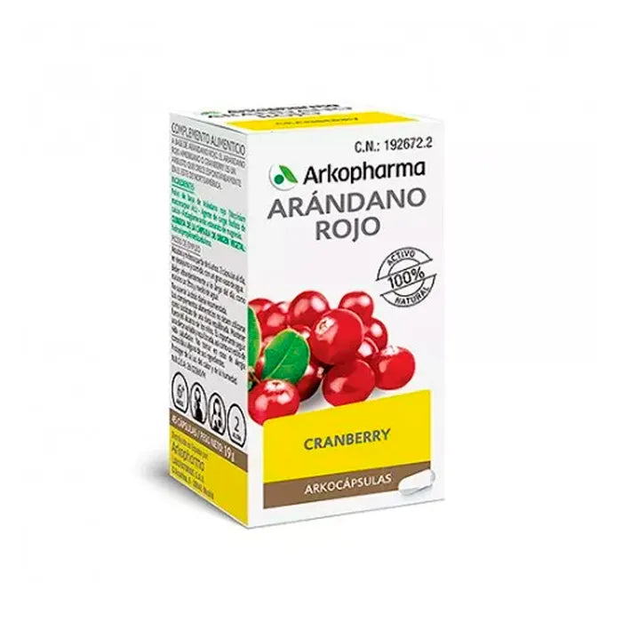 Arkopharma Arkocápsulas Cranberry Cranberries, 45 capsules