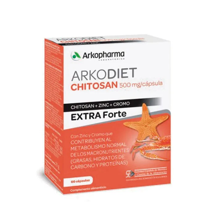 Arkopharma Chitosan Extra Forte 500mg, 60 capsules