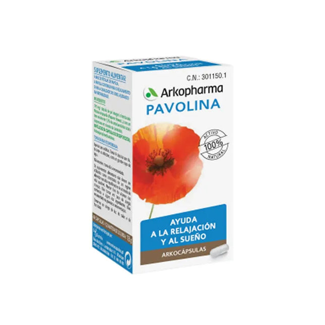 Arkopharma Arkocapsulas Pavolina, 48 capsules