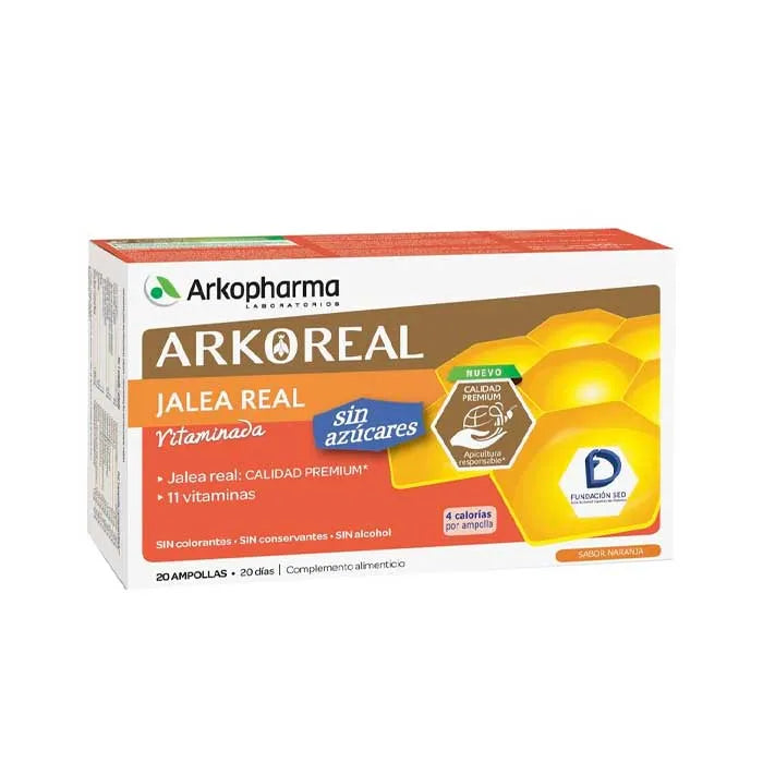 Arkopharma Arkoreal Jelly Light Low Sugar 1 g 20 Ampoules